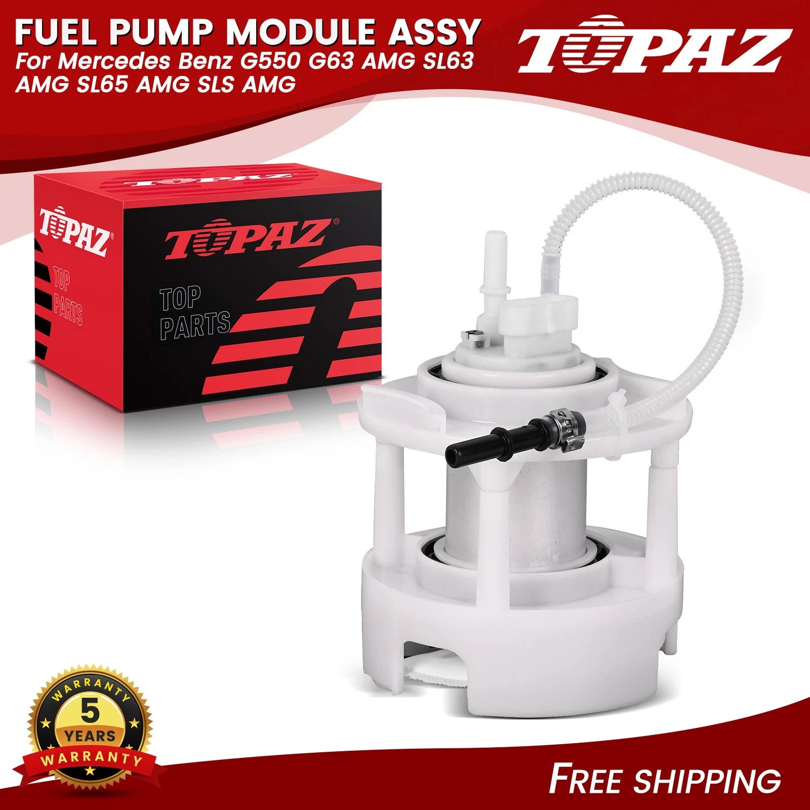 Fuel Pump Module for Mercedes Benz G550 G63 AMG SL63 SL65 SLS (2009–2021)