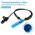 2X Front ABS Wheel Speed Sensor for BMW E39 (1997–2003) 34526756375
