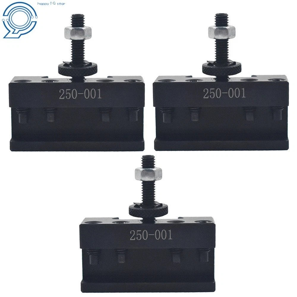Set of 2 Wedge Type Tool Posts for Mini Lathe 8"