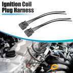 Set of 4 Ignition Coil Connectors for Nissan Frontier Titan (2005–2017)