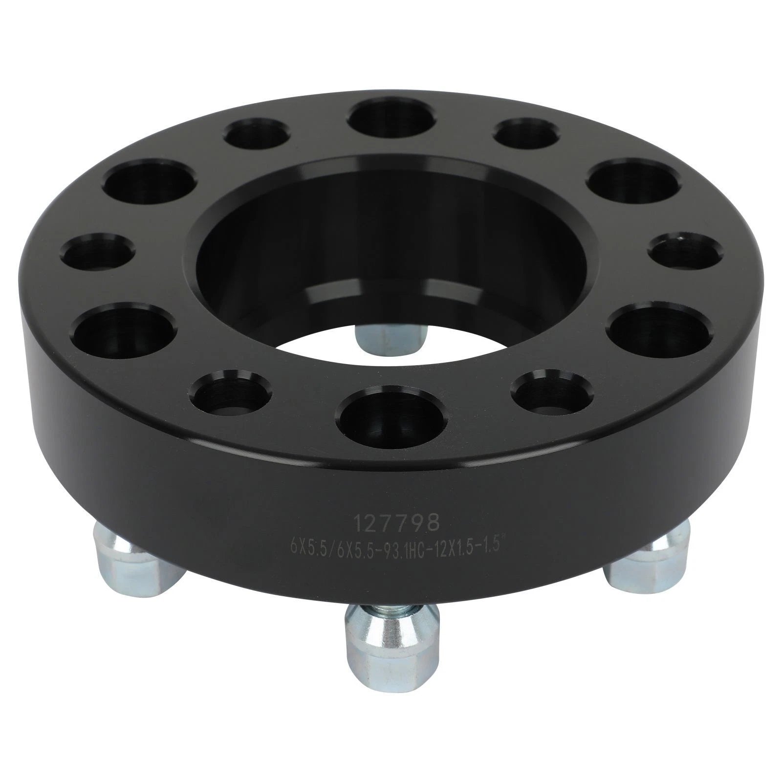 Set of 4 Wheel Spacers for Ford Ranger (2013–2025) 1.5 Inch 6x5.5 Hub Centric