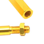 90 Degree Throttle Cable Adjuster for Universal Motorcycle - Gold