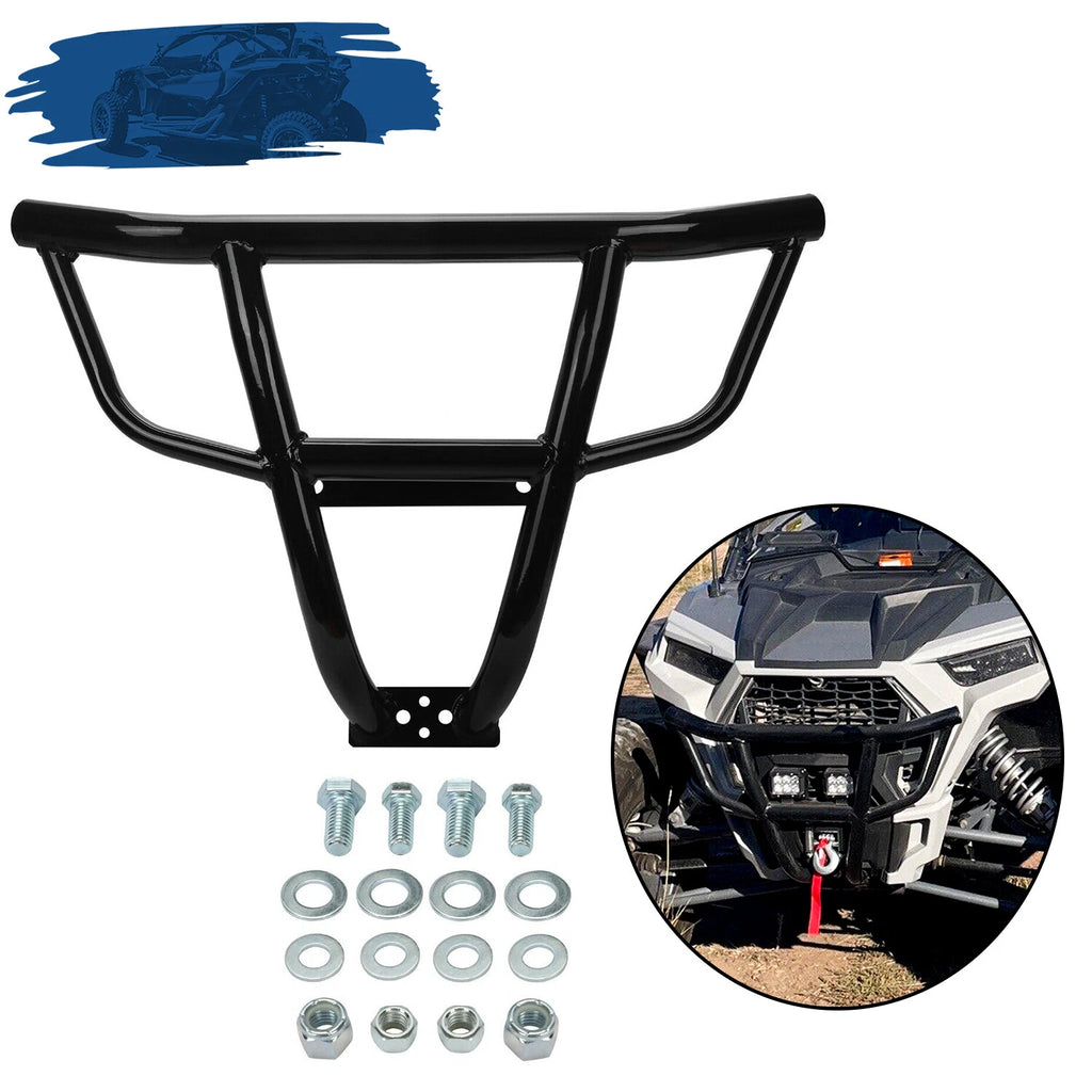 Front Bumper Brush Guard for Polaris RZR XP 4 1000 & Turbo (2019–2023)
