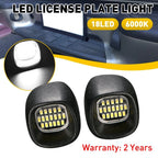 LED License Plate Bulb Light for Chevy S10 GMC Sonoma Blazer Jimmy (18SMD)