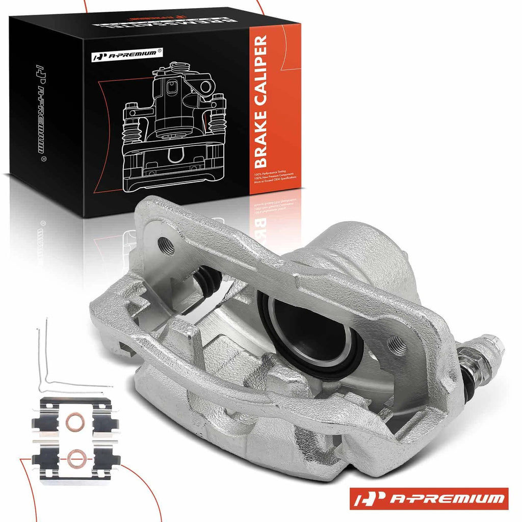 Front Left Disc Brake Caliper with Bracket for Honda Civic (2016–2021)