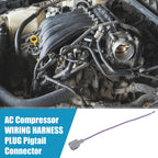 AC Compressor Wiring Harness Plug Pigtail Connector for Toyota Tacoma (2005–2023)