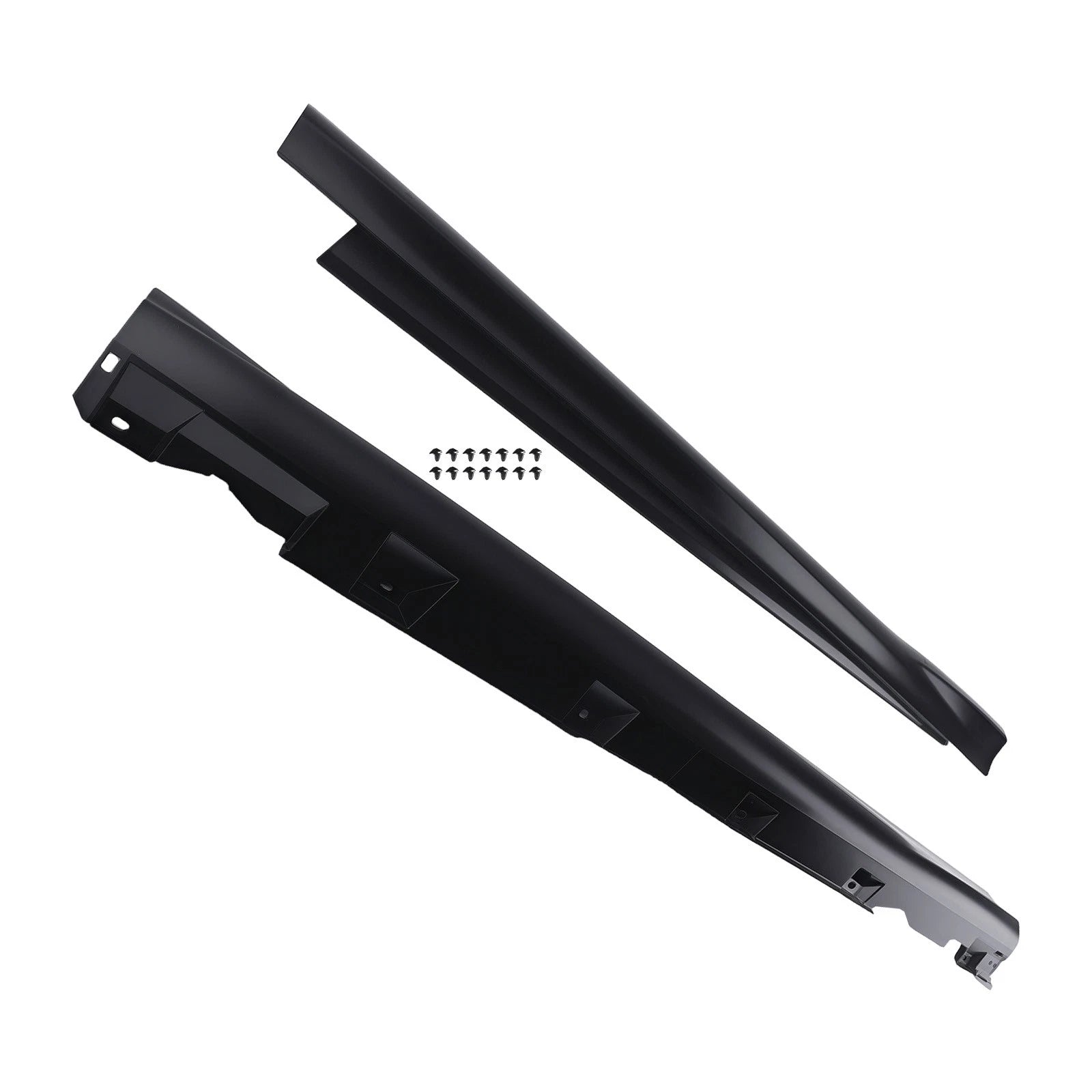 Exterior Side Panel Kit for Ford Focus (2012-2017) Black Plastic