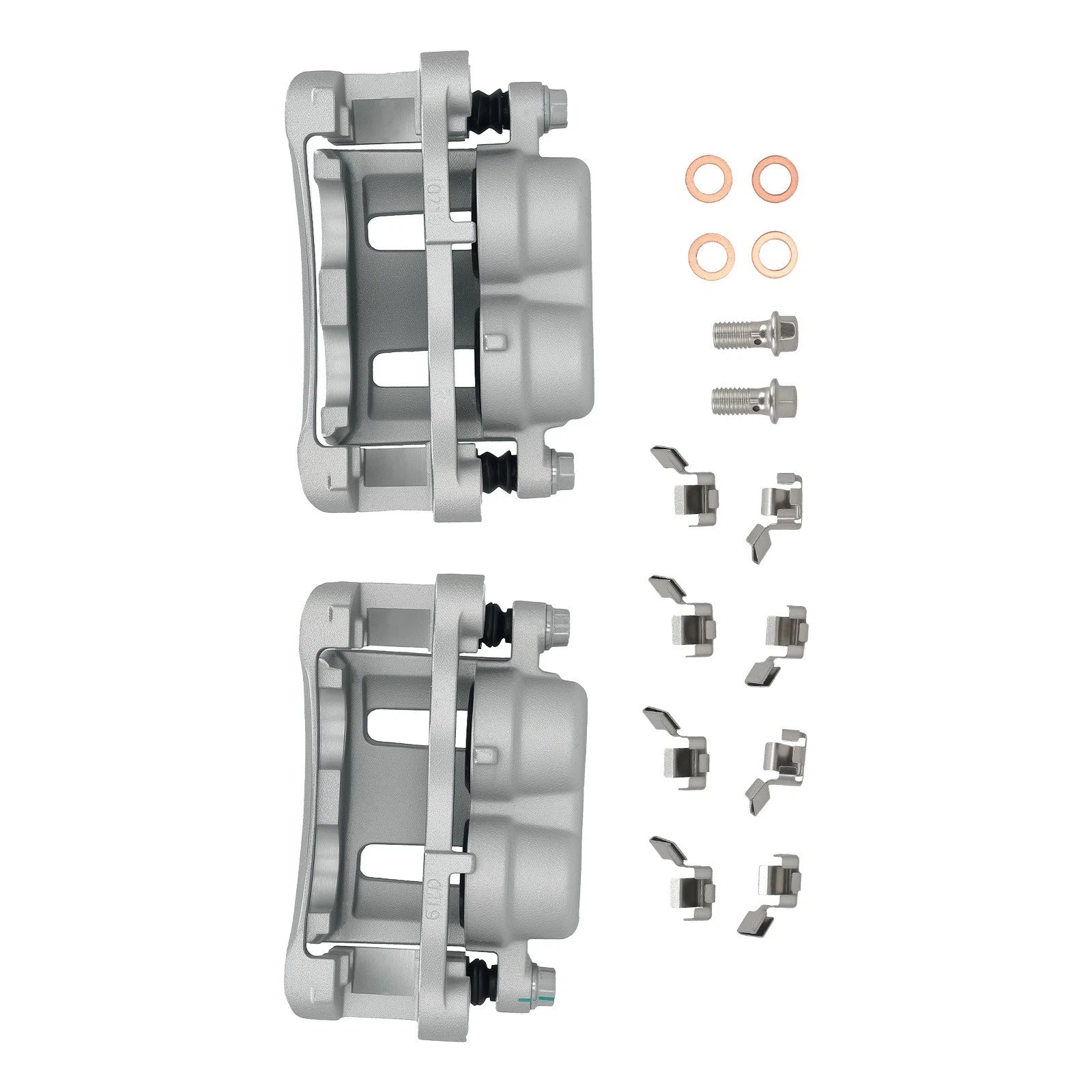 Front Complete Brake Caliper Set for Chevrolet S10 GMC Jimmy (1998–2004) w/Bracket