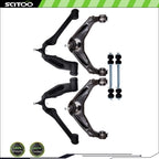 Set of 6 Front Upper Control Arm Ball Joint Sway Bar for Chevrolet Avalanche (2002–2006)