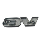 Universal Metal V6 Logo Car Emblem Badge for Fender Trunk Engine Black