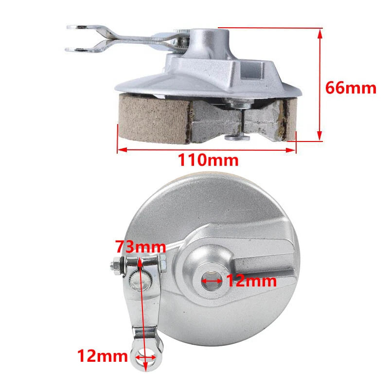 Front Rims Wheel Hub Brake Shoe for Honda Monkey Bike Z50 (1967–2023)