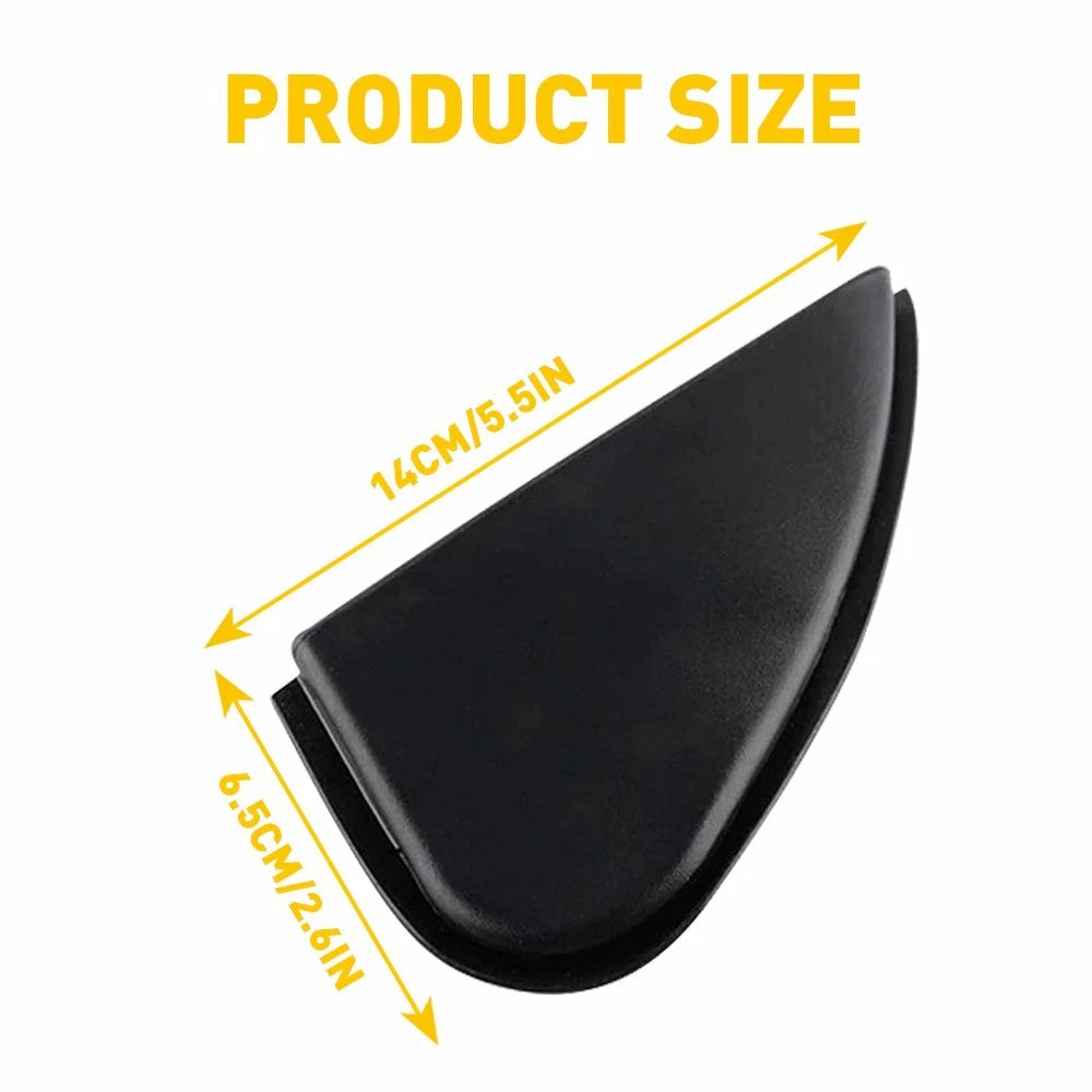 2Pcs Side Mirror Triangle Corner Molding Fender Trim for Toyota Corolla (2014–2016)