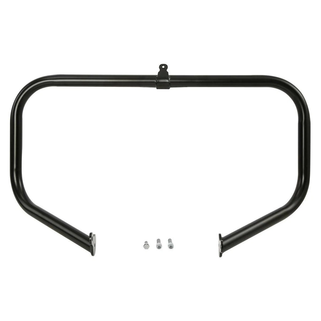 Chrome/Black Highway Engine Guard Crash Bar for Harley Touring (1997–2024)
