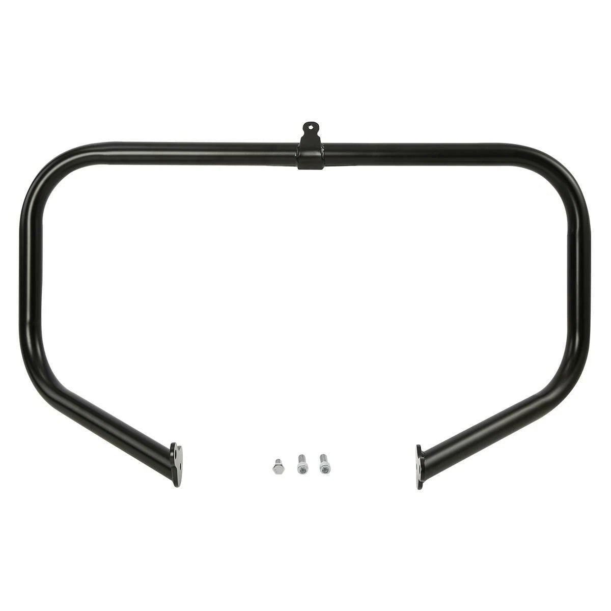 Chrome/Black Highway Engine Guard Crash Bar for Harley Touring (1997–2024)