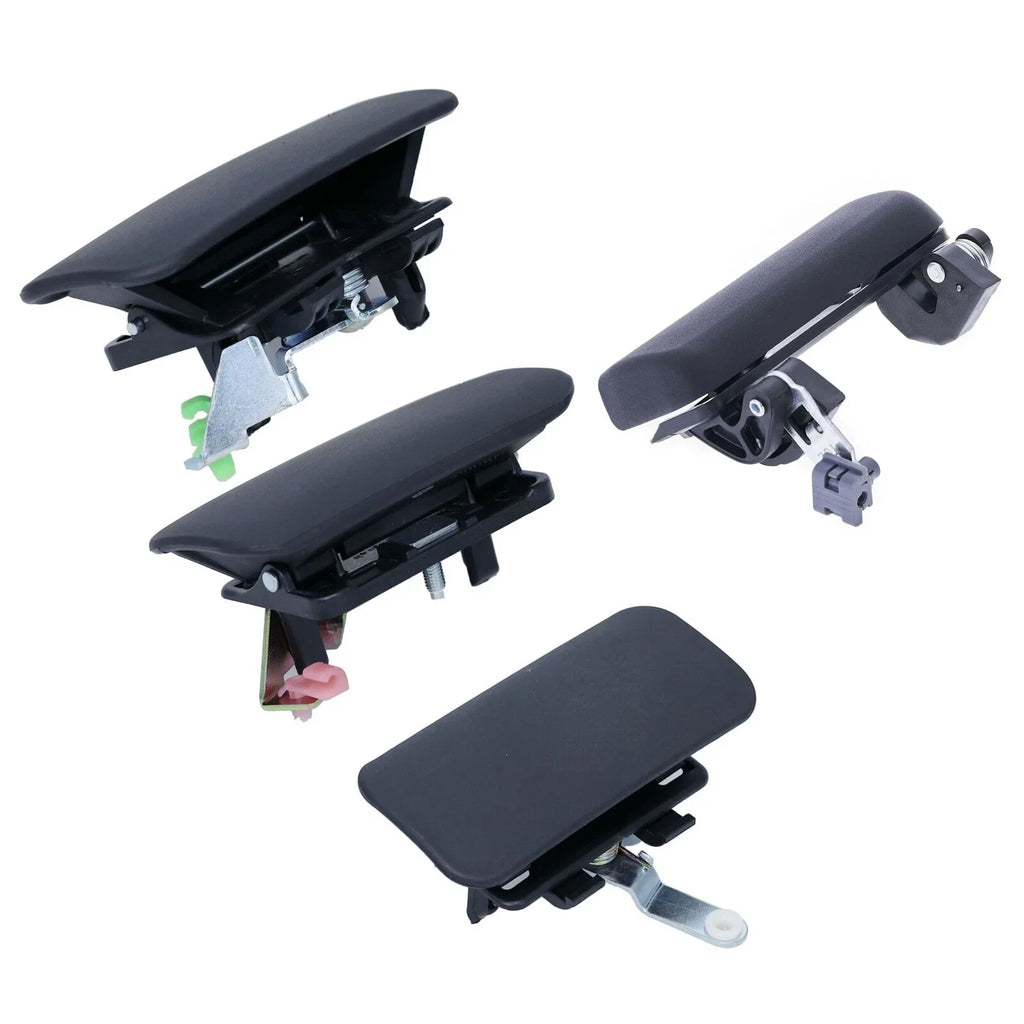 Set of 4 LH/RH Front & Rear Exterior Door Handle for Ford Transit (2000–2013)