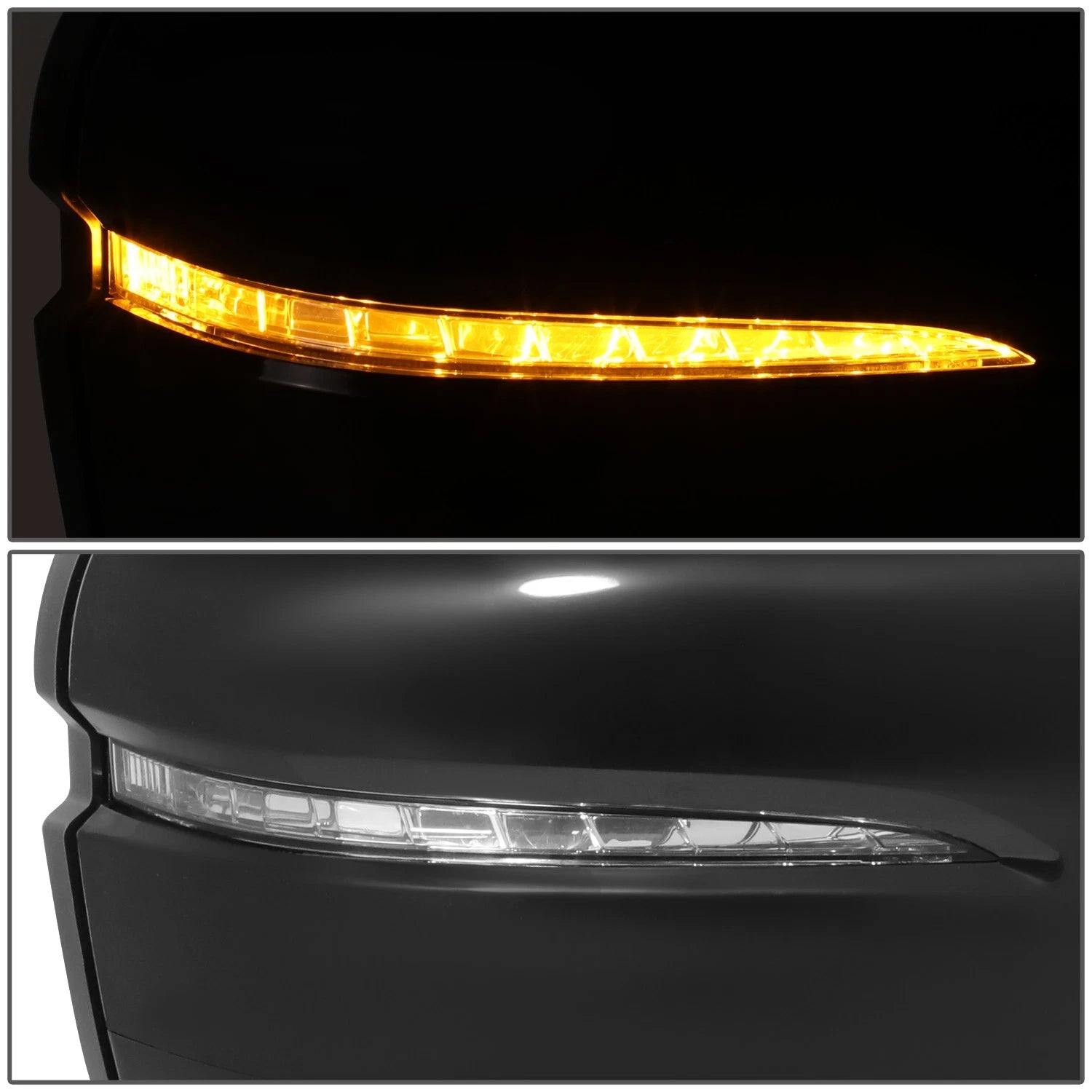 L-Shape LED DRL Sequential Turn Headlights for Silverado 1500 (2014–2015)