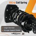 2PC Rear Struts w/ Coil Springs for Chevy Impala Buick Allure LaCrosse (2004–2009)
