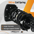 2PC Rear Struts w/ Coil Springs for Chevy Impala Buick Allure LaCrosse (2004–2009)