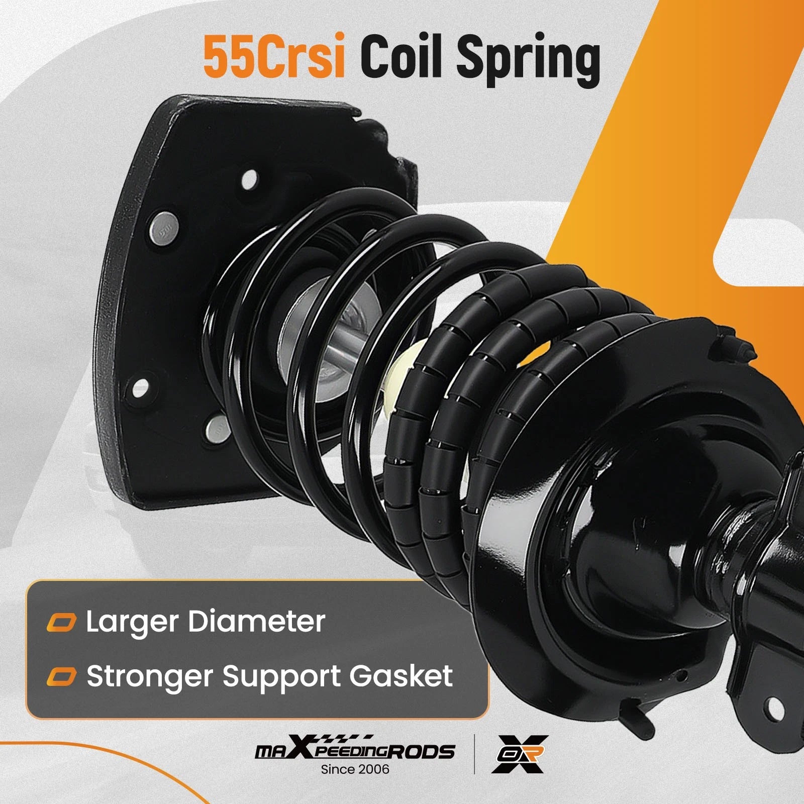 2PC Rear Struts w/ Coil Springs for Chevy Impala Buick Allure LaCrosse (2004–2009)