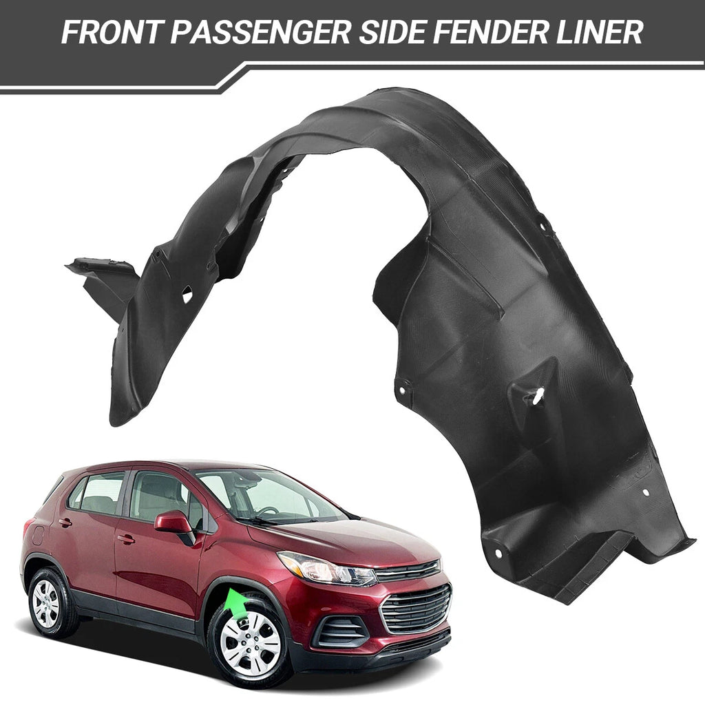 Fender Liner Set for Chevrolet Trax (2017–2020) Front Inner Driver & Passenger