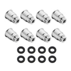 8X Fuel Injector Adapter Spacer Short for LS2 to LS1/LS3 Truck Intake