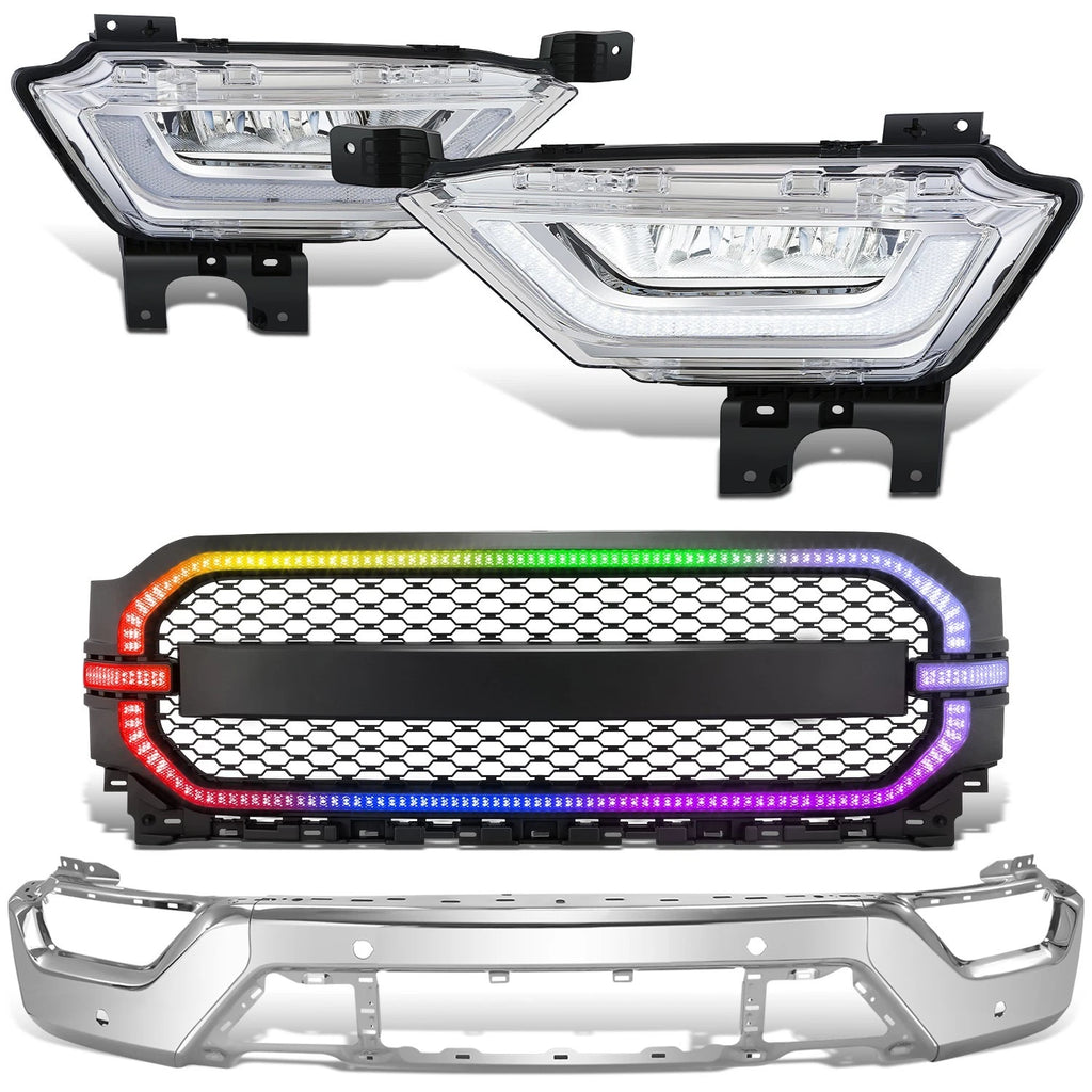 Chrome LED Projector Fog Lights for F-150 (2021–2023) - Pair
