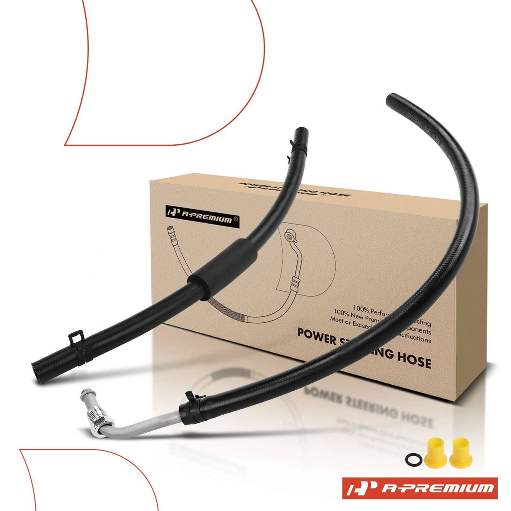 2X Power Steering Return Line Hose Assembly for Dodge Dakota (1997–2004)