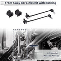 Set of 2 Front Stabilizer Bar Links with Bushings for Toyota Matrix (2003–2014) No.K80230