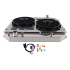 3 Row Radiator Fan Shroud Relay for Ford F-Series Truck (1970–1972) CU433 Aluminum