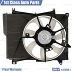 Radiator Cooling Fan Assembly for Mitsubishi Mirage (2014–2015)