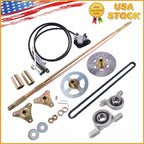Rear Live Axle Kit with Brake Assembly for Drift Trike Go Kart (50cc–70cc)