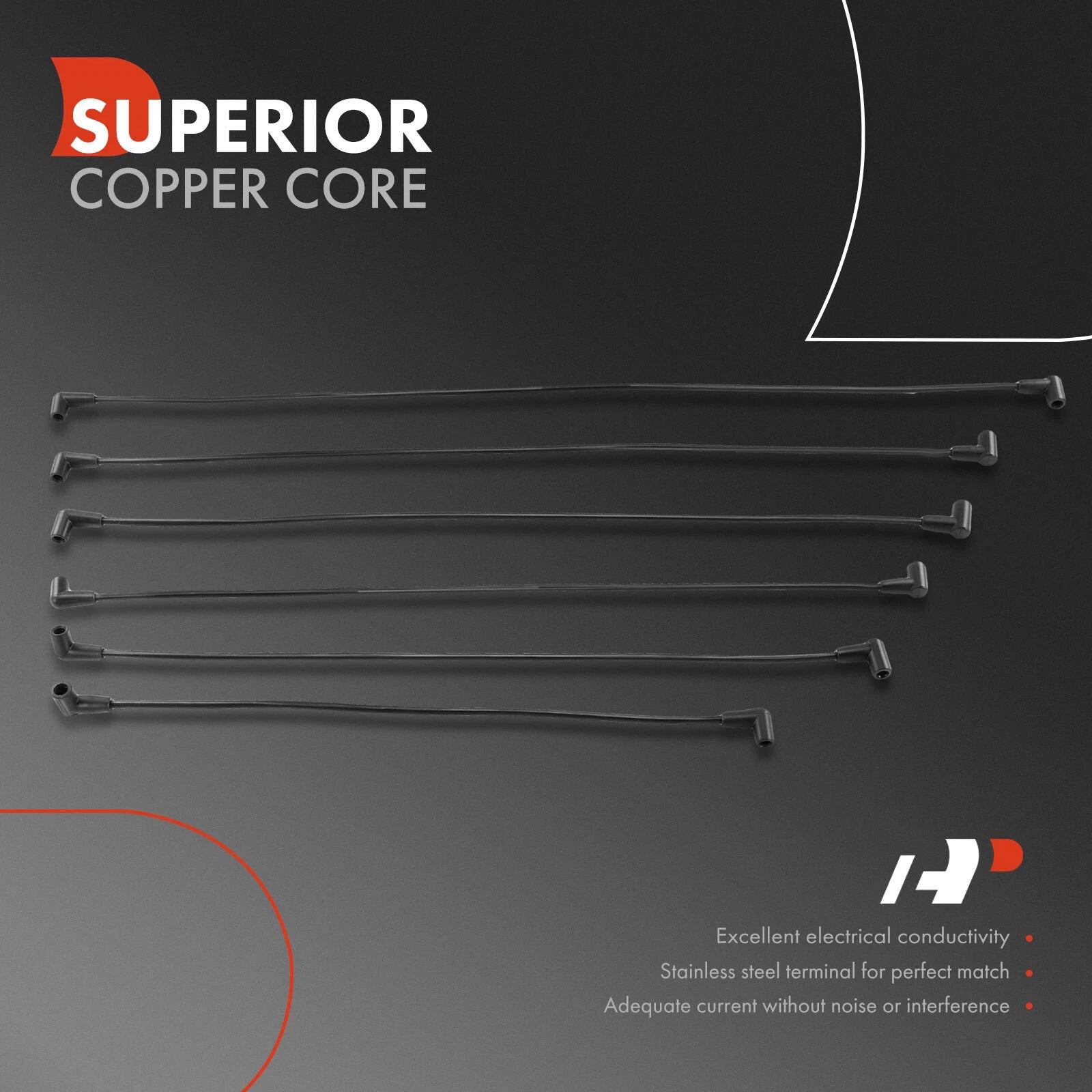 Spark Plug Wire Set for Chevrolet Camaro Pontiac Firebird (1995–1999)