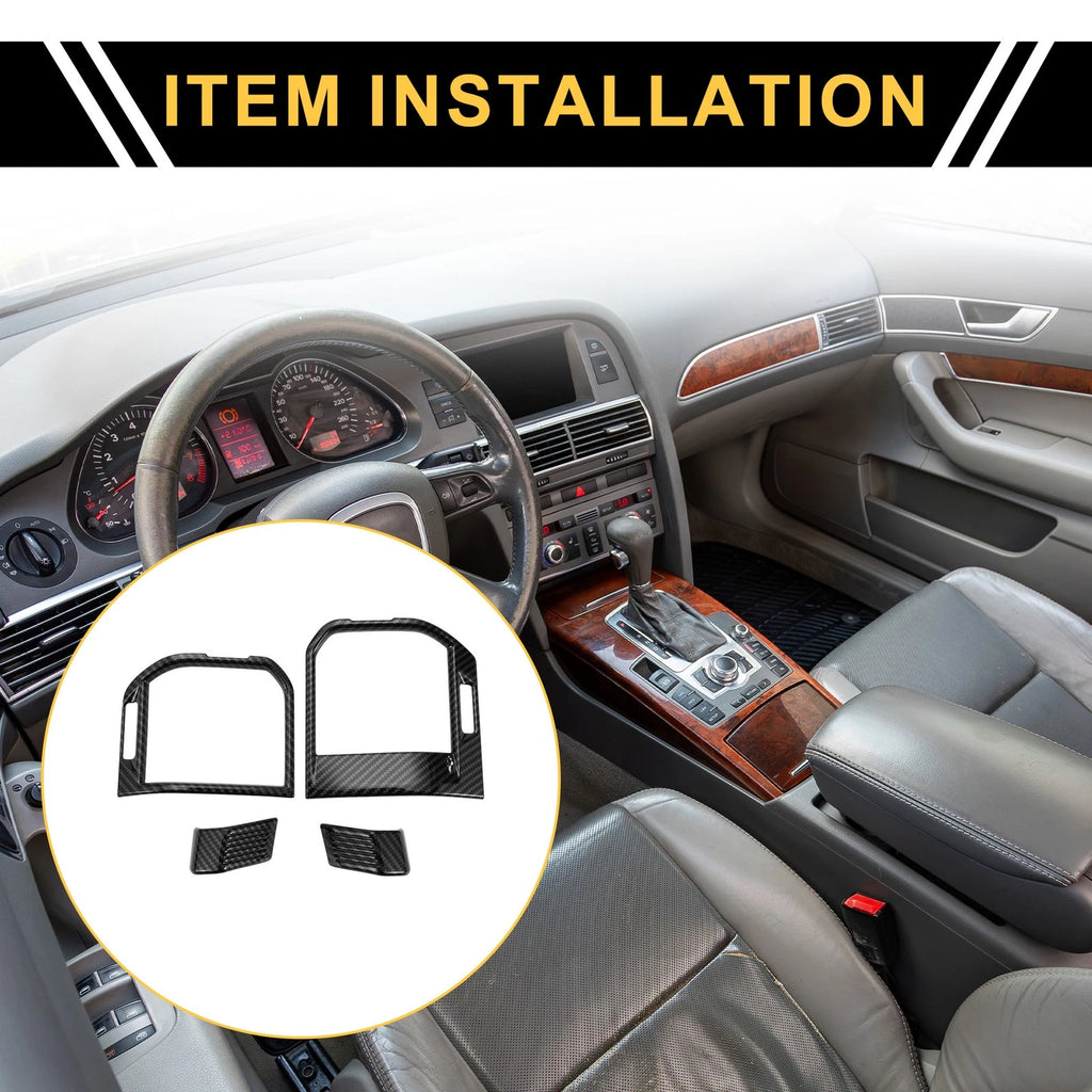 Set of 1 Air Vent Cover Trim for Ford F-150 (2021–2024) Black