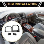 Set of 1 Air Vent Cover Trim for Ford F-150 (2021–2024) Black