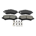 Set of 4 Bosch QuietCast Front Ceramic Brake Pads for Dodge Nitro Jeep Liberty Wrangler (2007–2012)