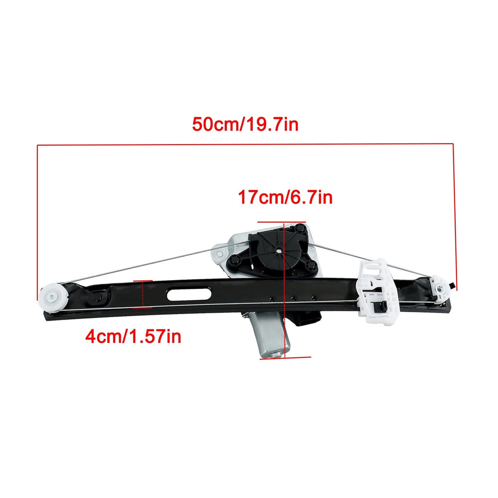 Rear Right Window Regulator with Motor for BMW E90 328i 328xi (2007–2012)