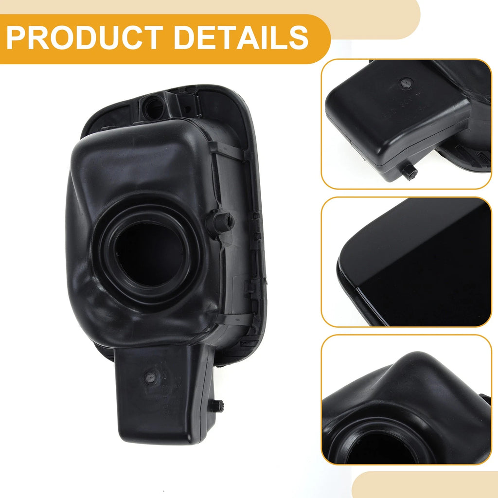 Fuel Tank Door Cap for Volkswagen Passat (2011–2018) Fuel Filler Flap Cover Black