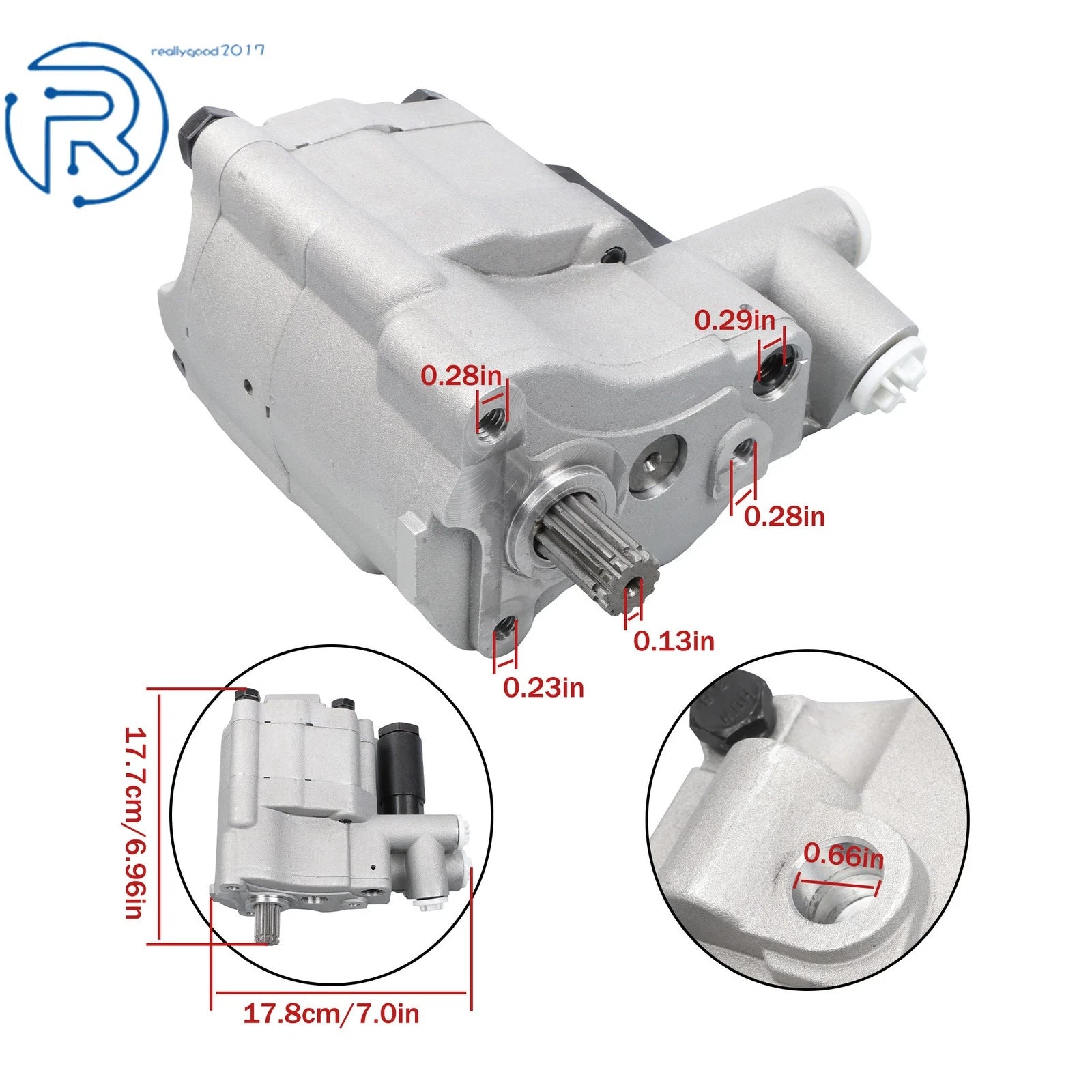 Hydraulic Pump for MF Tractor 1080 1085 230 235 245 255