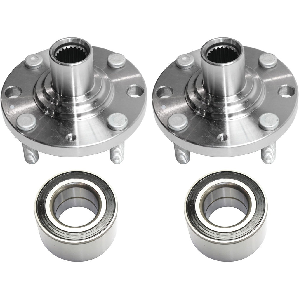 Set of 2 Wheel Hubs for Chevy Sedan (Front Driver & Passenger Side)