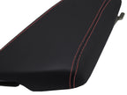 Center Console Lid Armrest Cover for Kia Optima (2011–2015) Red Stitch
