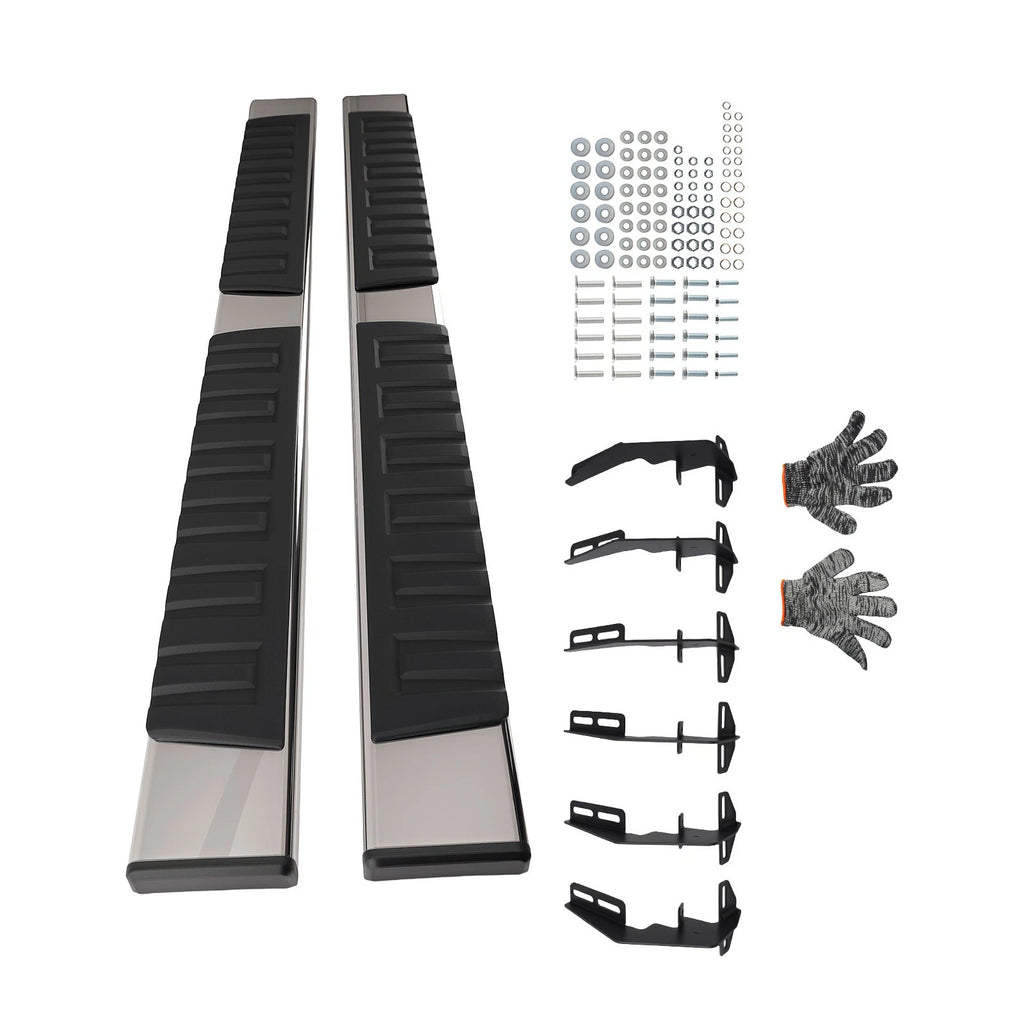 Side Steps Nerf Bars for Ram 1500 (2009–2018) Non-Slip Protection