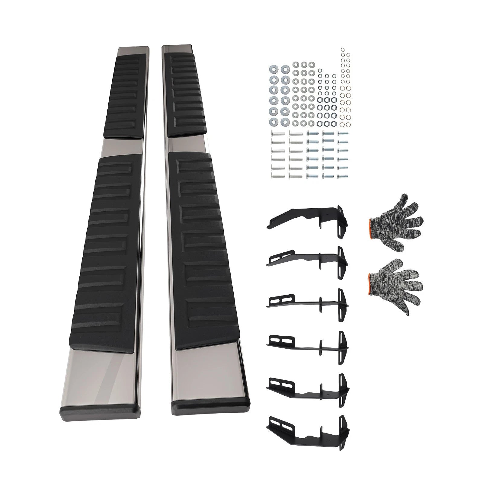 Side Steps Nerf Bars for Ram 1500 (2009–2018) Non-Slip Protection