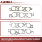 2X Exhaust Manifold Header Gasket for Lexus IS (1999–2005) No. 1717370050