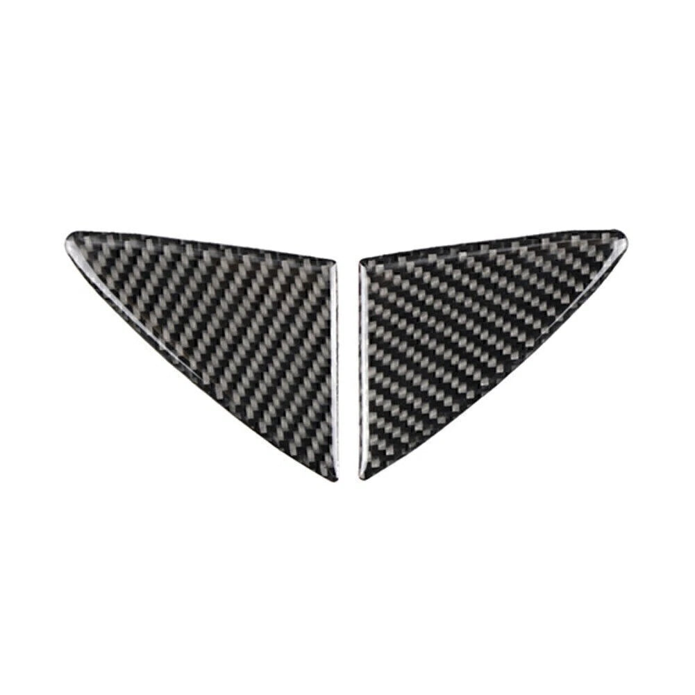 Front Grille Cover Trim for Mazda 3 Axela (2014–2016) Carbon Fiber