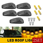 Set of 2 Cab Marker Roof Lights for GMC/Chevy C3500 (1999–2006)
