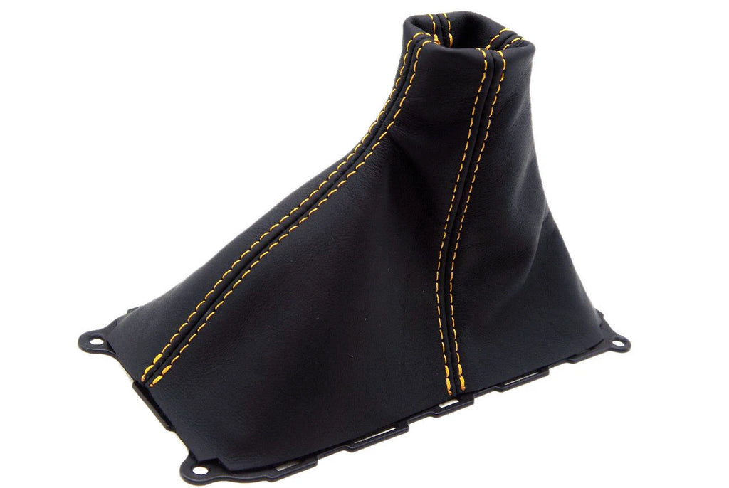 Manual Shift Boot Cover for Mustang GT (2010–2014) Yellow Stitch