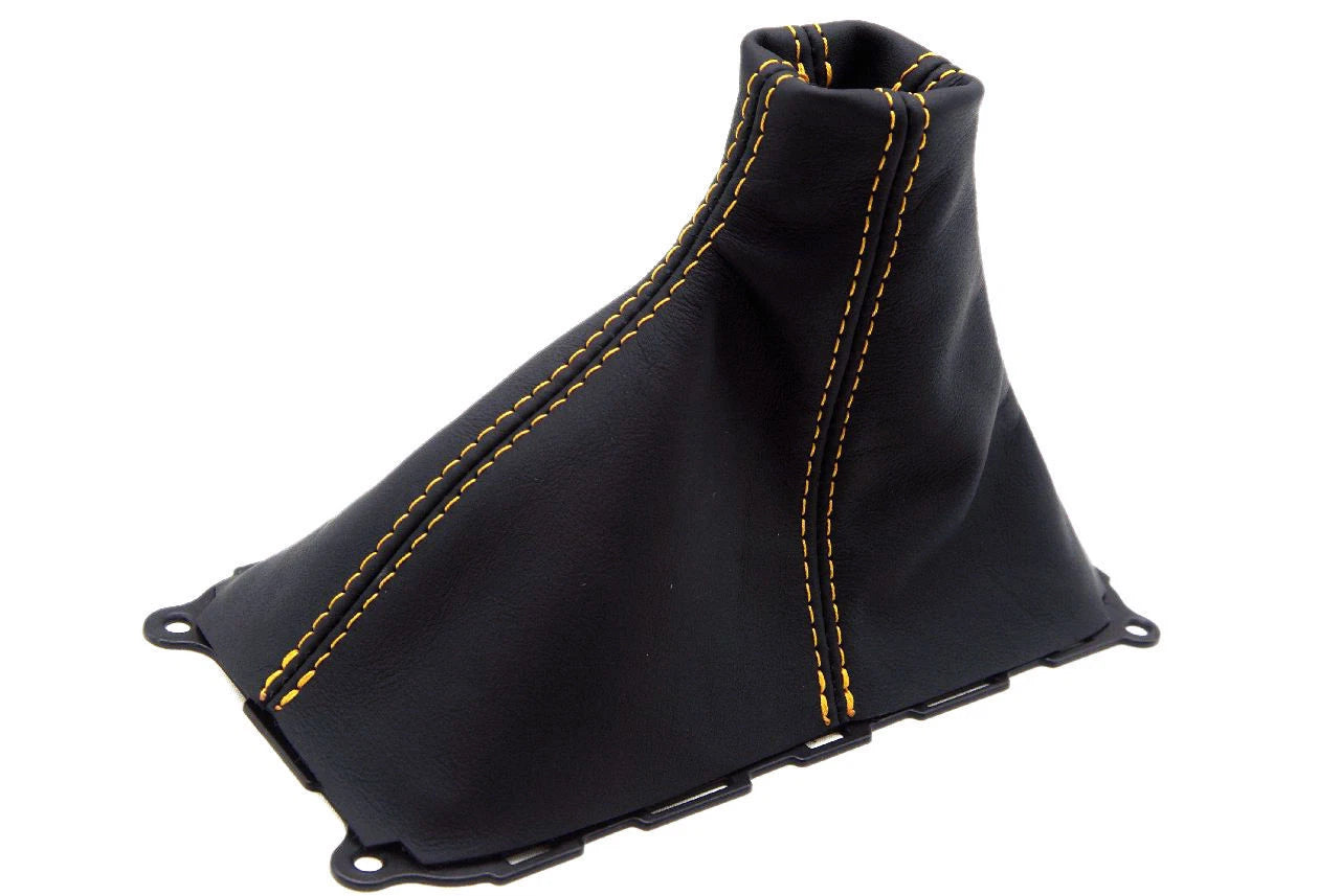 Manual Shift Boot Cover for Mustang GT (2010–2014) Yellow Stitch