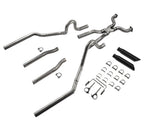 2.5" Dual Exhaust Straight Pipe for Ford Crown Victoria P71 (2004–2011)