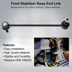 Front Stabilizer Sway Bar End Links for Chevy Cobalt Malibu G5 G6 Aura (2005–2012)