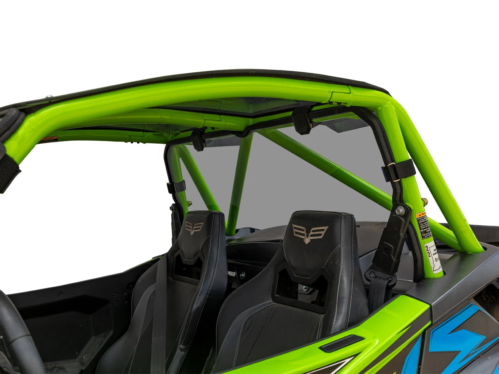 Light Tint Rear Windshield for Textron Wildcat XX / Tracker XTR1000 (2018–2023)